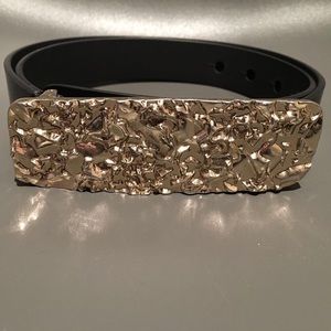 Maison Margiela Gold & Black Belt - RARE